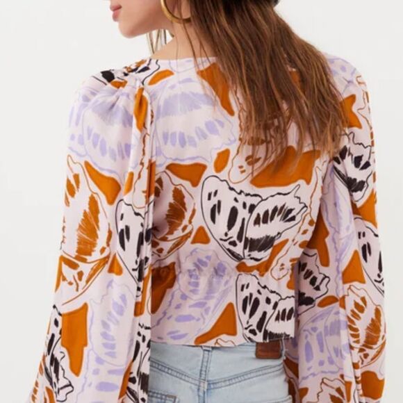 For Love & Lemons Esmeralda Crop Top - Picture 3 of 12